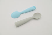 Training Spoon Set - Aqua + Grey