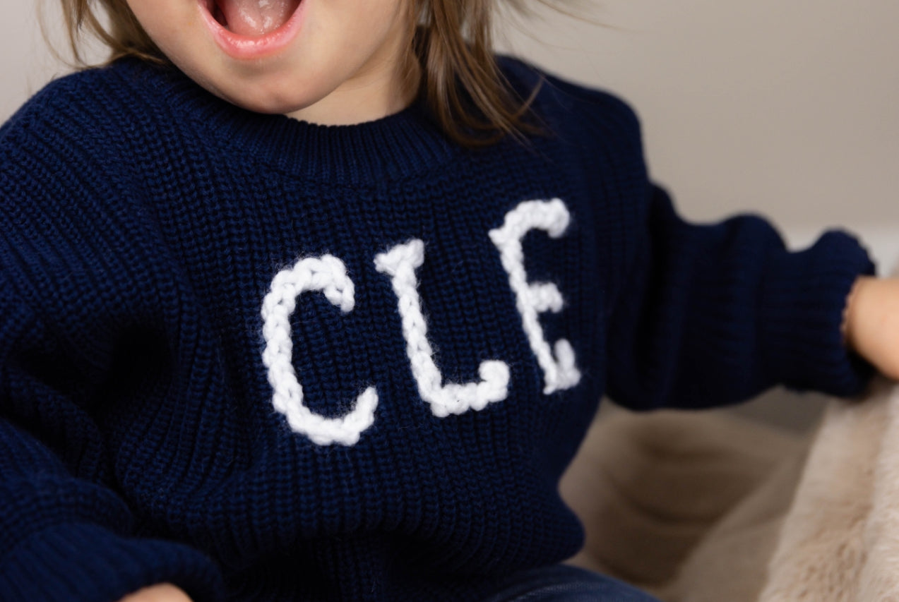CLE Embroidered Sweater