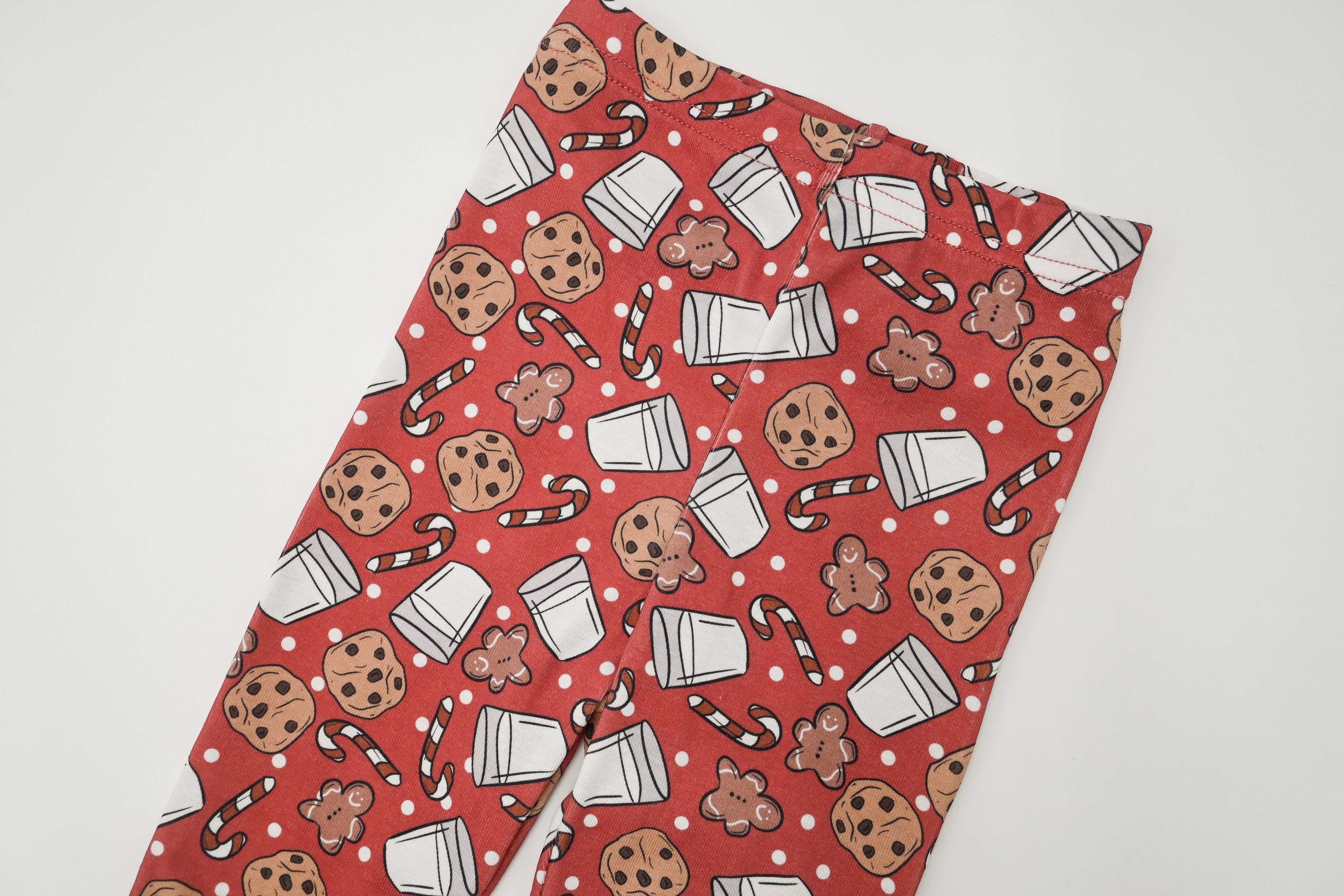 Organic Holiday Pajamas - Holiday Milk + Cookies