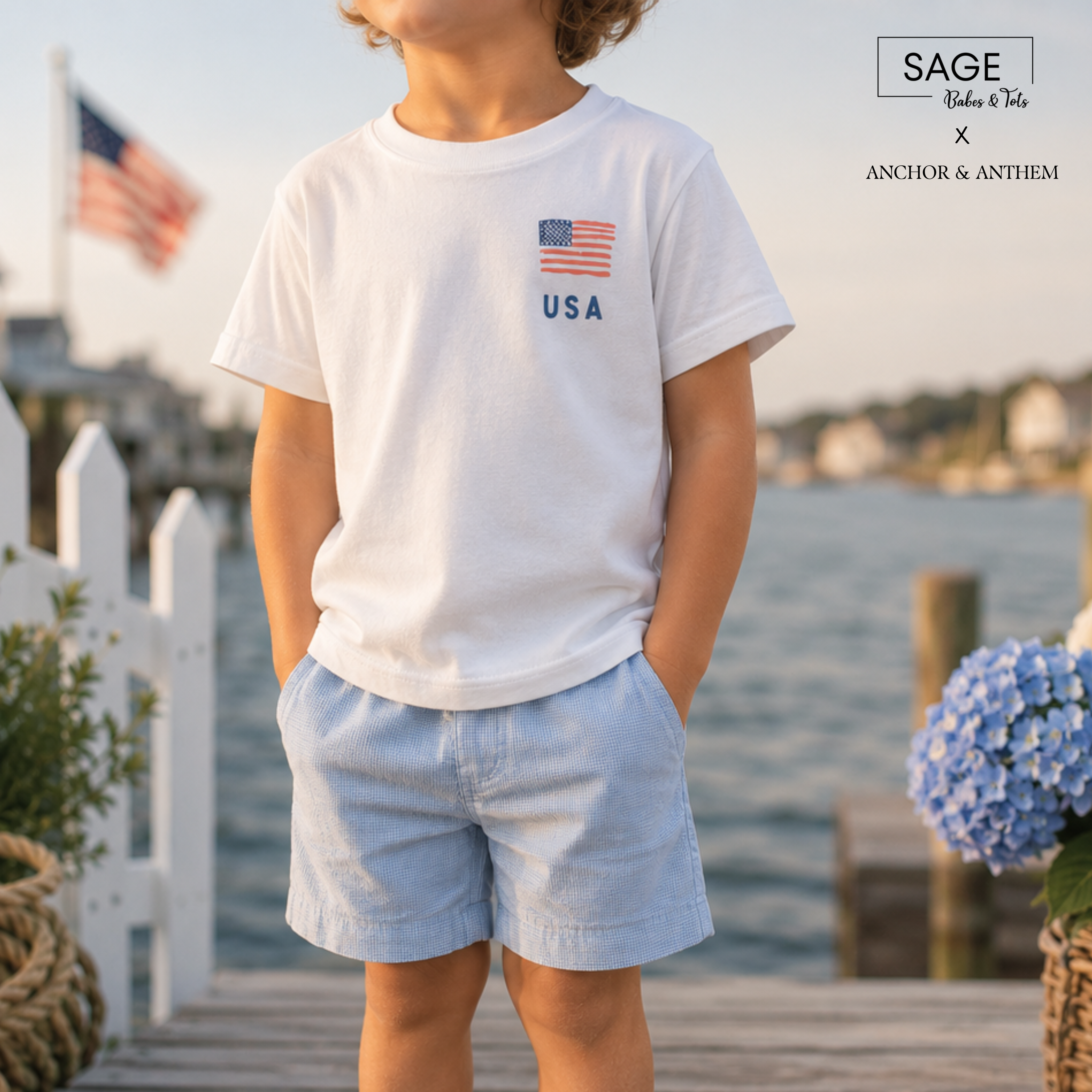 "Have an Americana Summer" - Crewneck Tee
