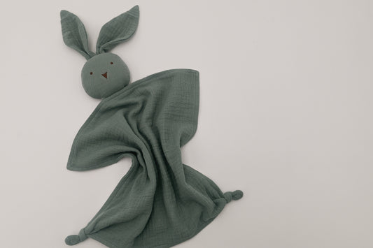 Muslin Lovey - Fern Bunny