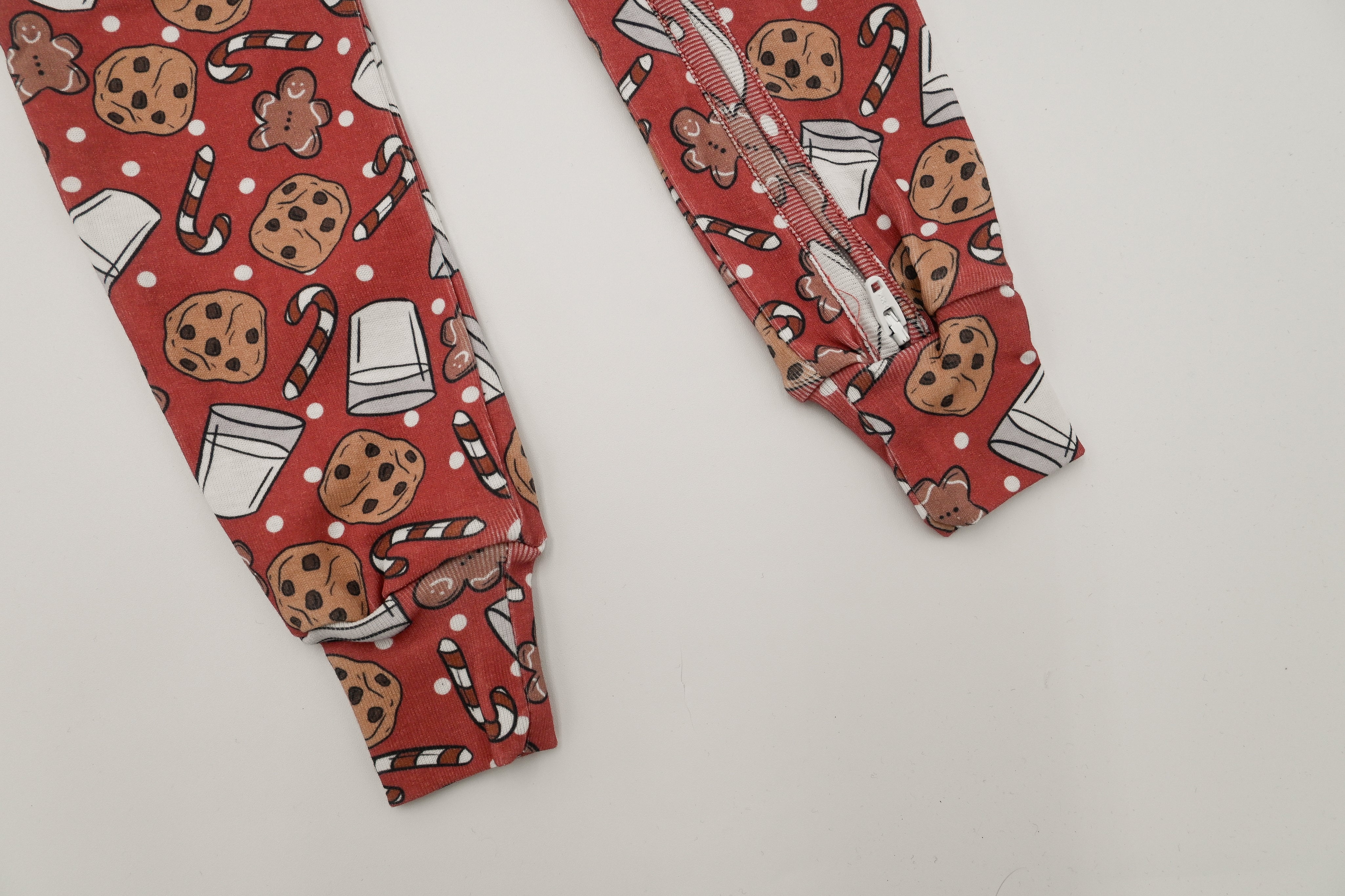Organic Holiday Pajamas - Holiday Milk + Cookies