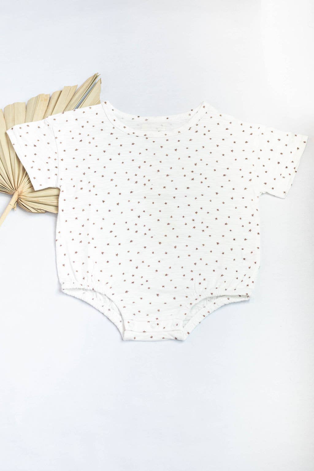 Organic T-Shirt Bubble Romper - Twinkle