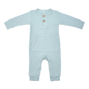 Ribbed Playsuit - Robins Egg