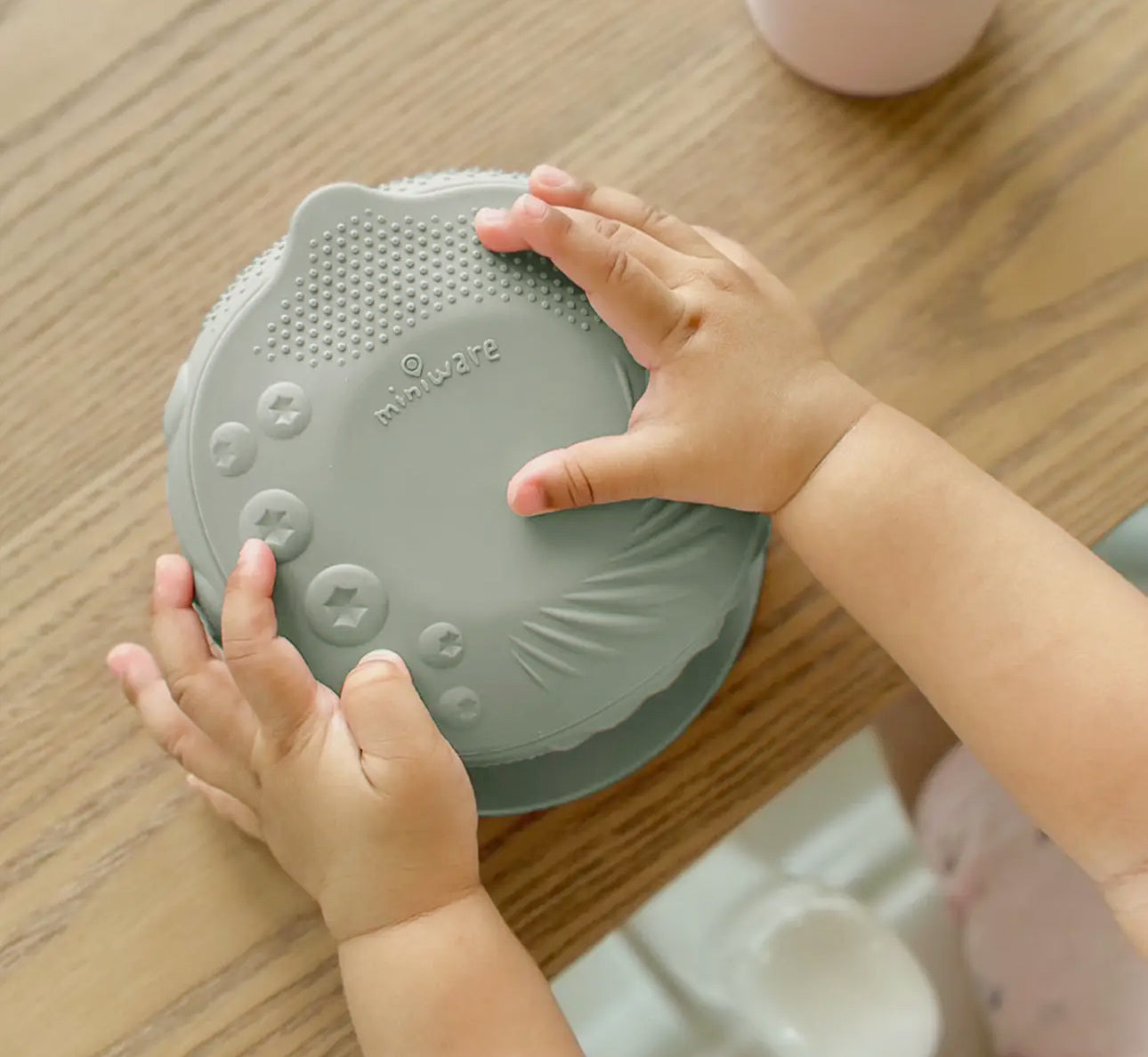 Sensory Baby Bowl - Sage