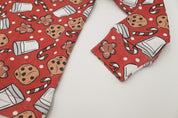 Organic Holiday Pajamas - Holiday Milk + Cookies
