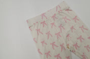 Two-Piece Pajama Set - Pink Bows