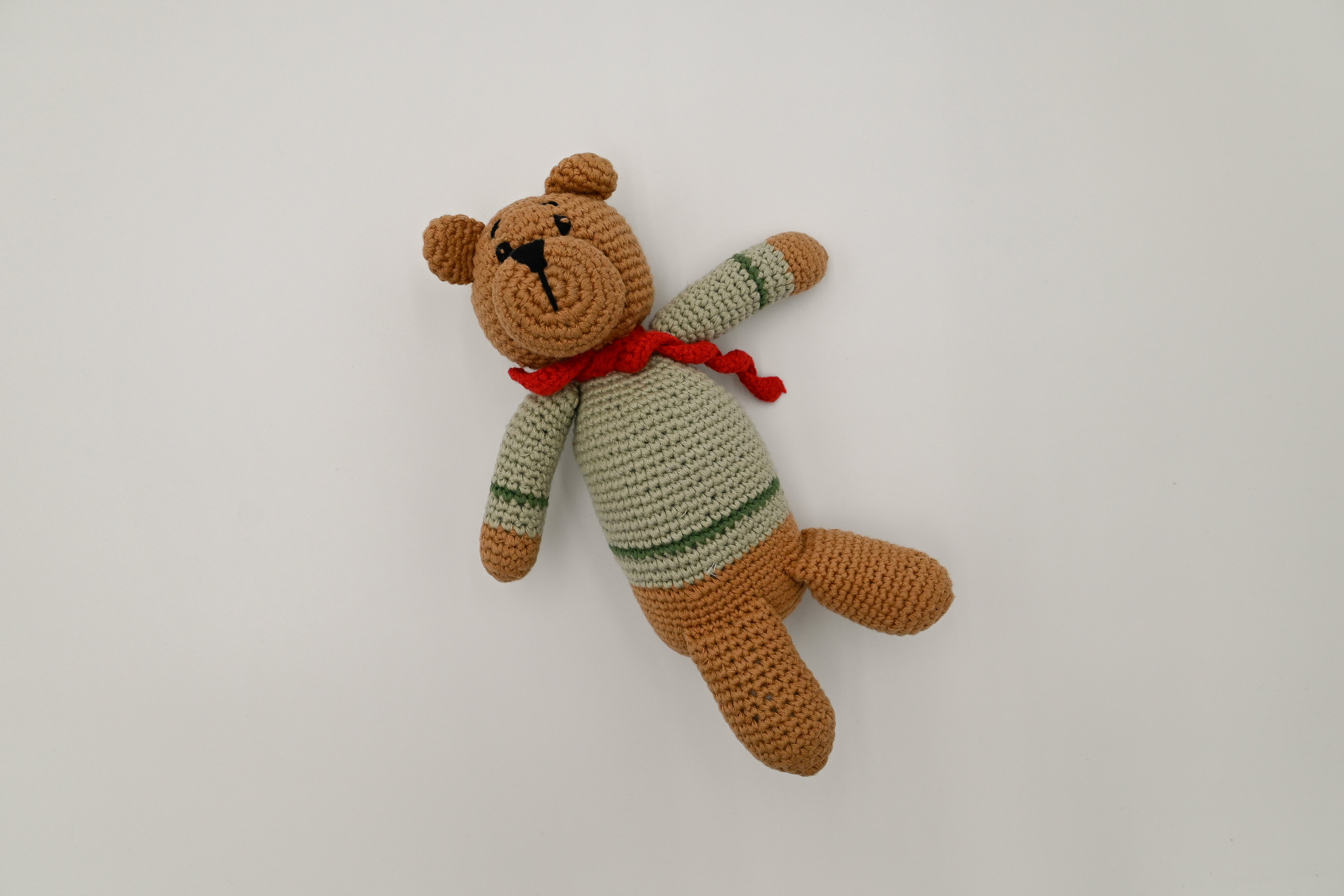 Plush Crochet Teddy Bear