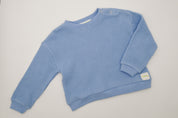 Toddler Long Sleeve Waffle Set - Sky Blue