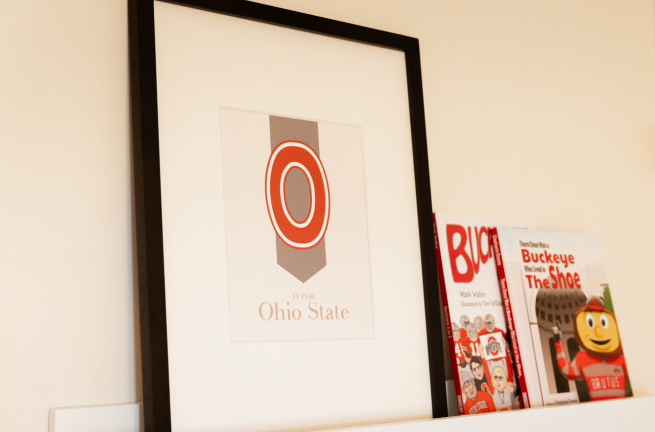 "O is for Ohio State" Print