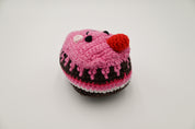 Chocolate Raspberry Pie Rattle