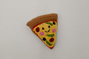 Crochet Pizza Rattle