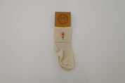 Flower Power Youth Socks - Hand Embroidered by Wildflower Wurld