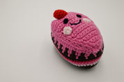 Chocolate Raspberry Pie Rattle