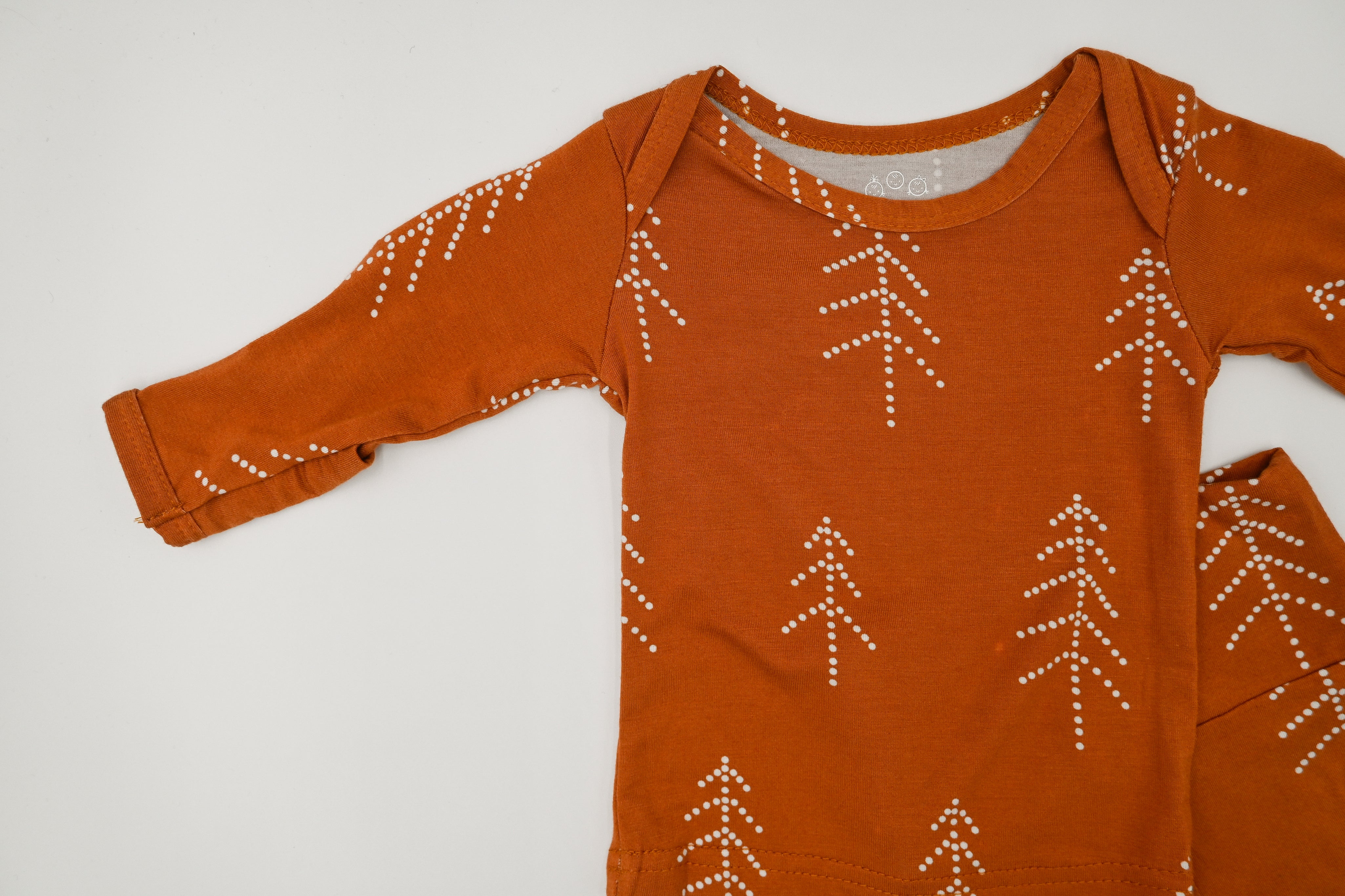 Two-Piece Holiday Trees Pajama Set