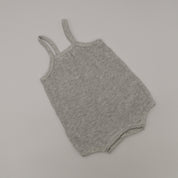 Baby Waffle Romper - Creamy Cloud