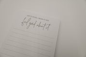 Feel Good Notepad
