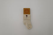 Flower Power Infant Socks - Hand Embroidered by Wildflower Wurld