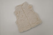 Fur Vest - Cream