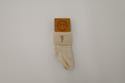 Flower Power Infant Socks - Hand Embroidered by Wildflower Wurld