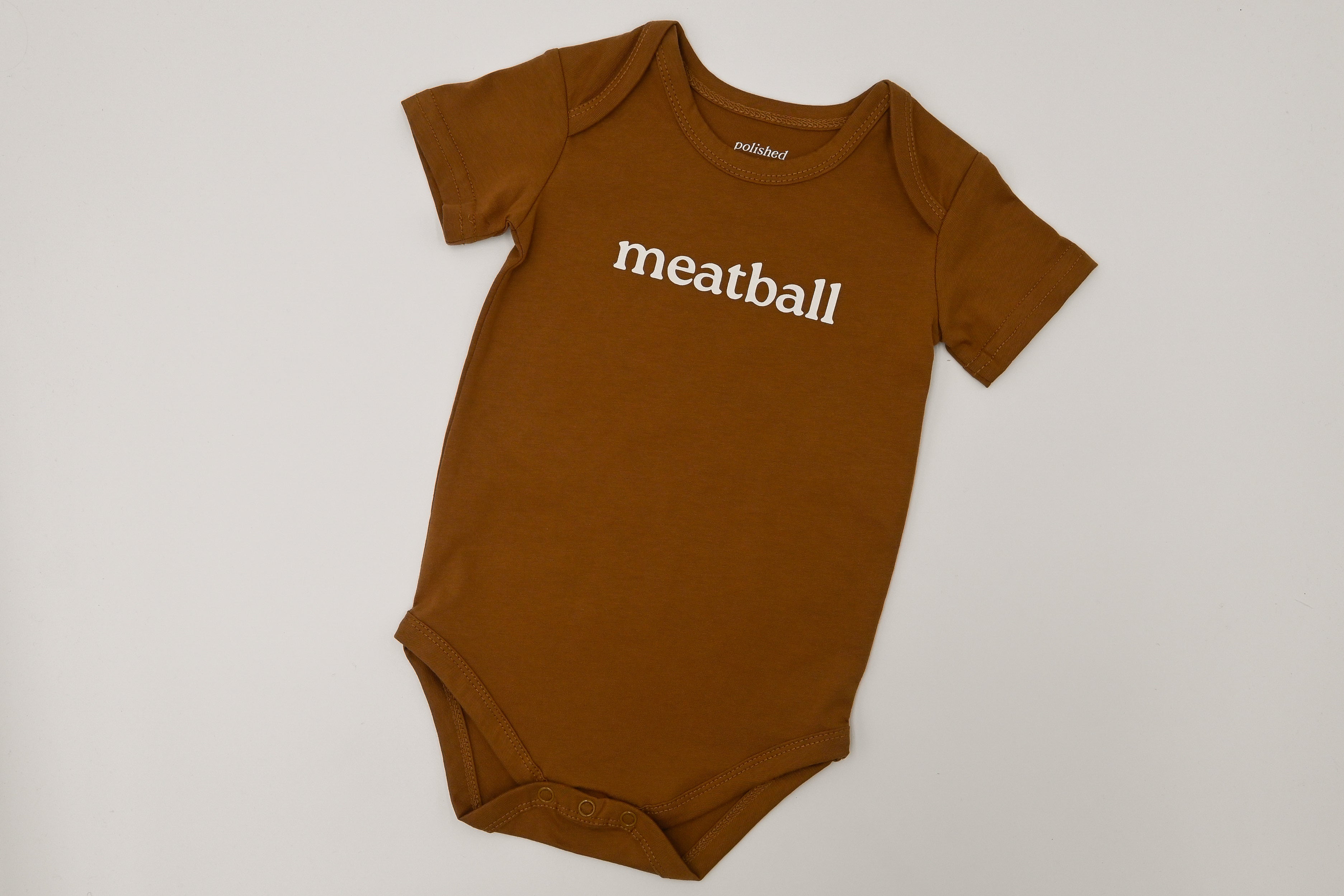 Meatball - Organic Onesie