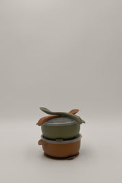 Silicone Suction Bowl & Spoon