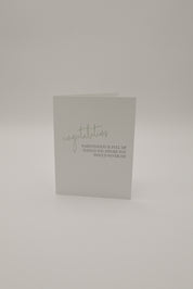 Swore Never Do - Greeting Card