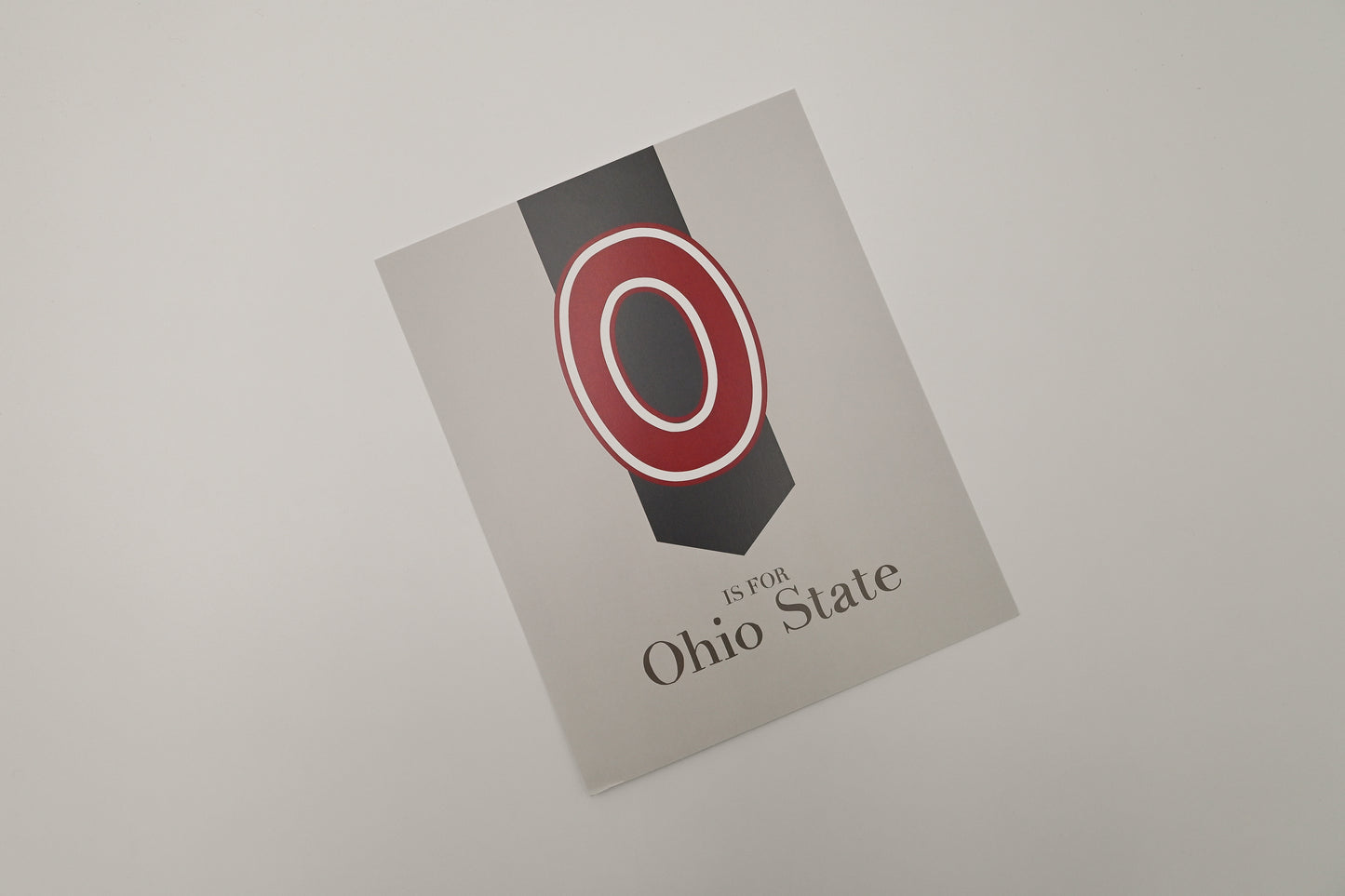 "O is for Ohio State" Print