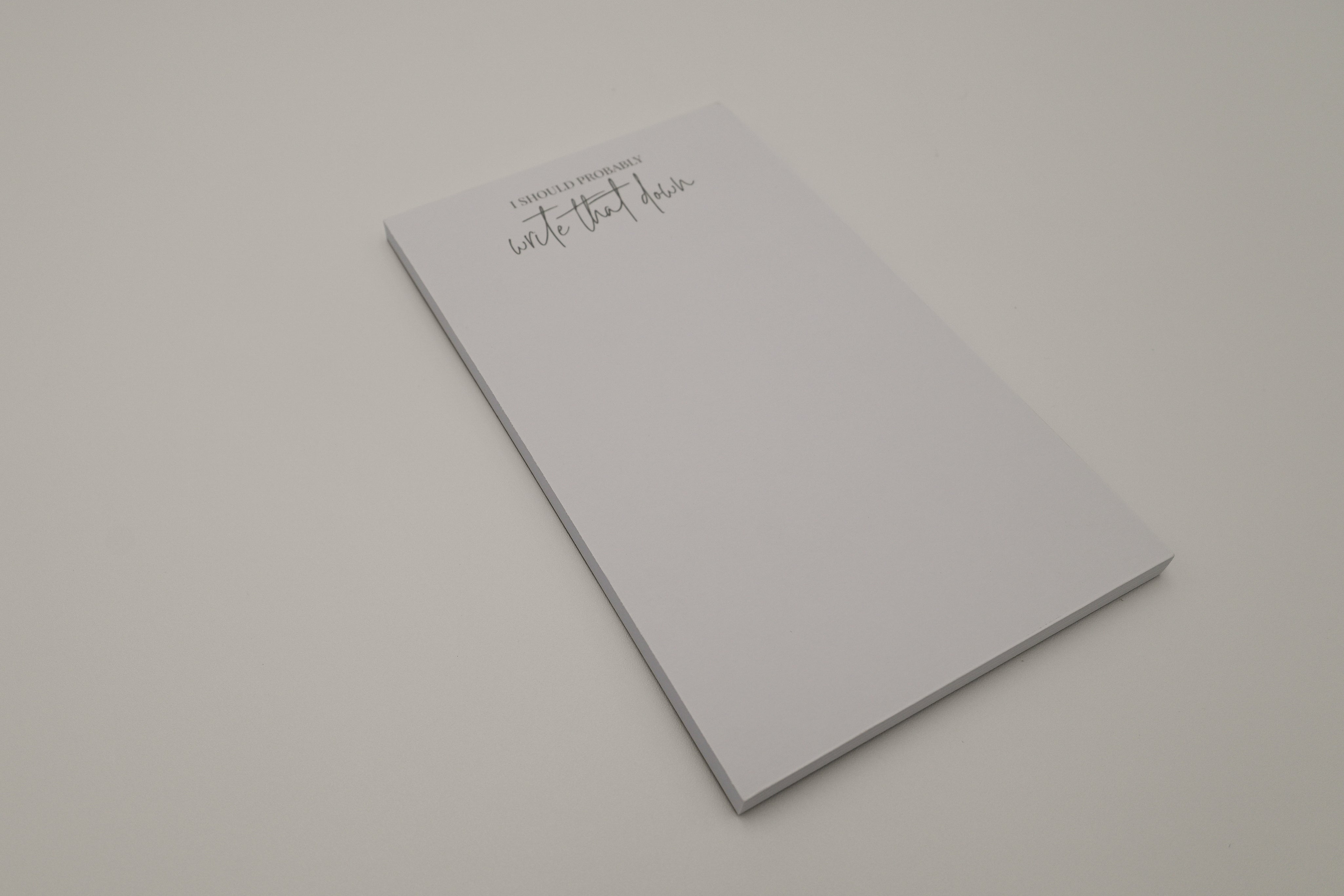 Write That Down Notepad