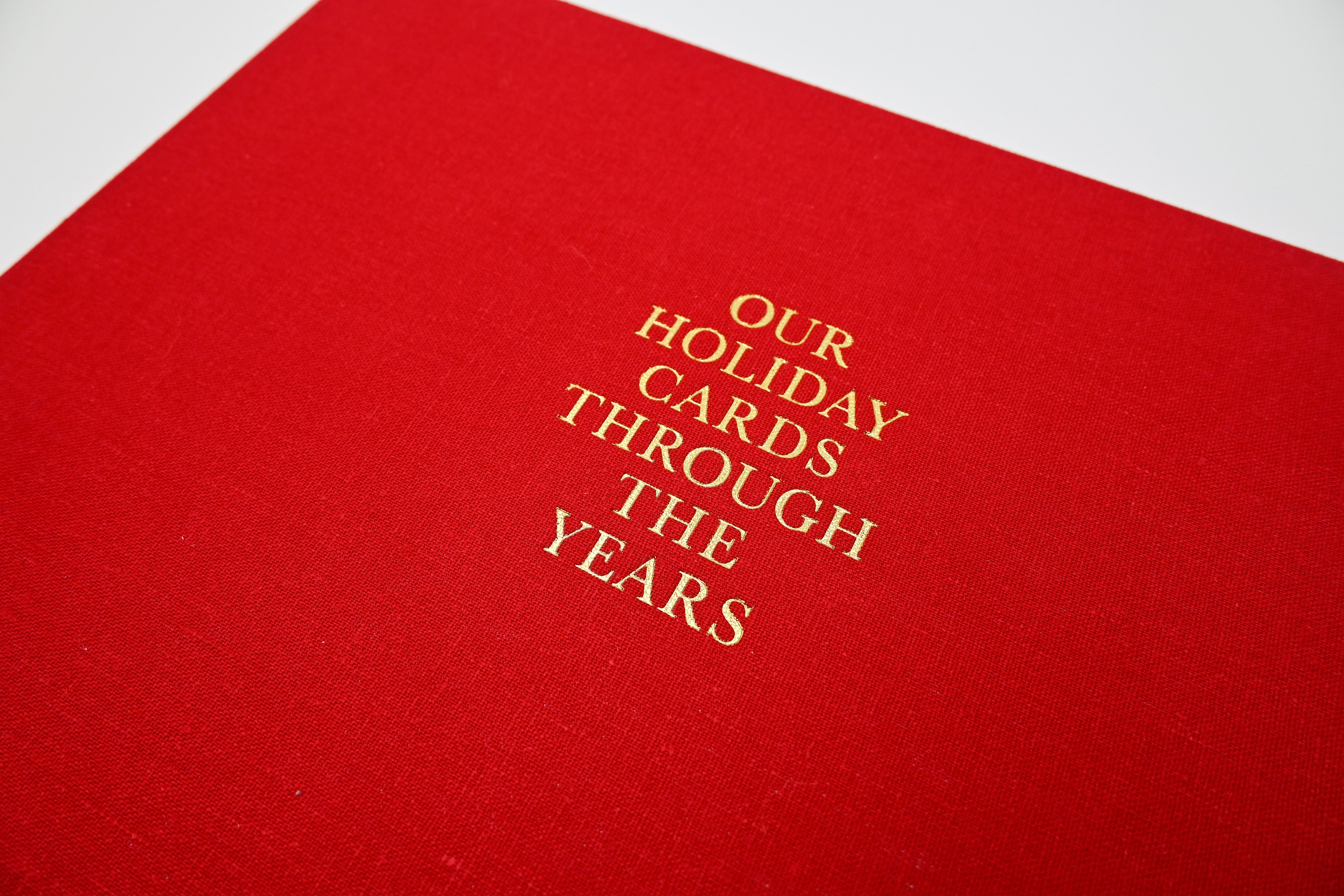Holiday Cards Book