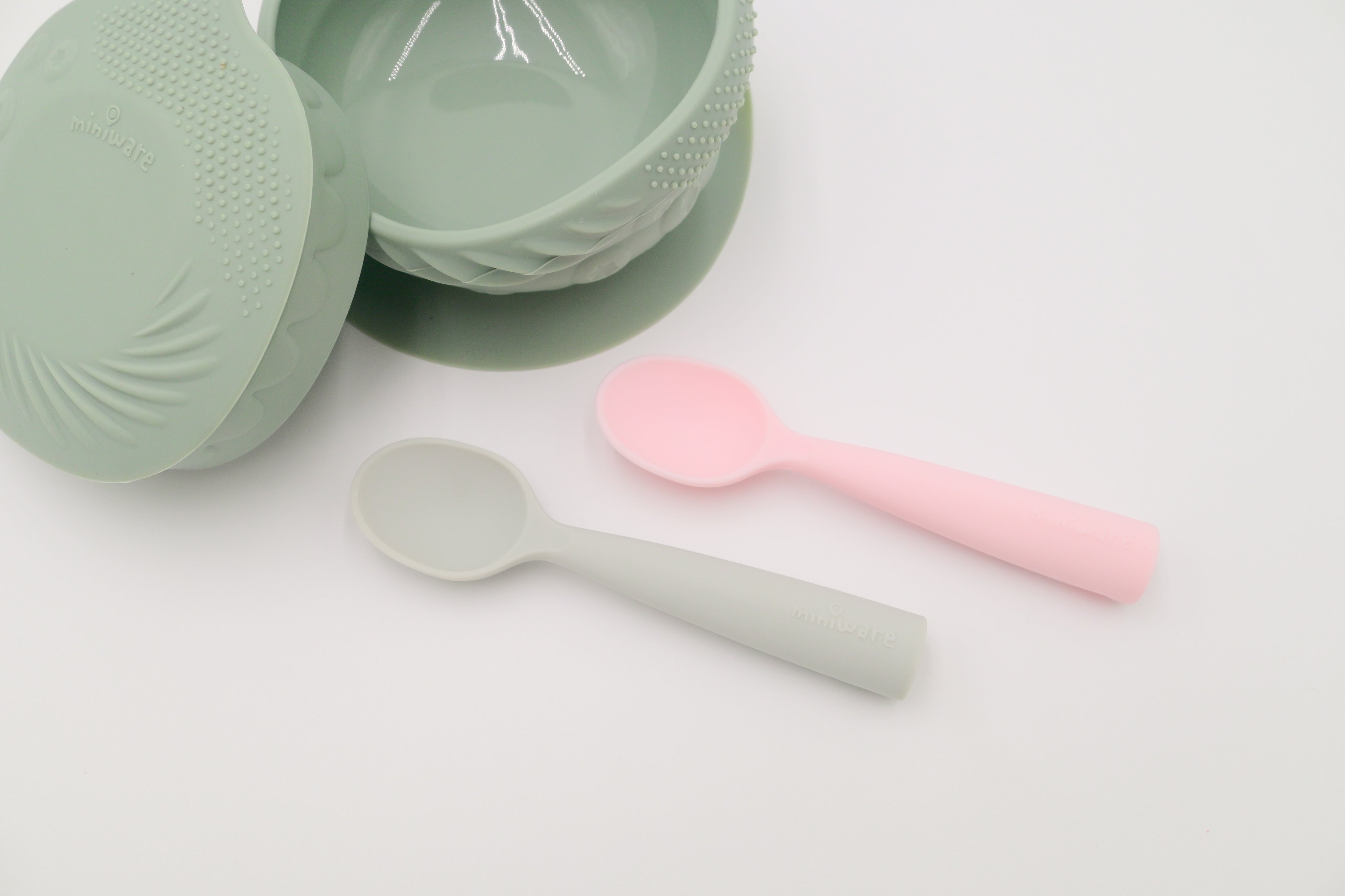Sensory Baby Bowl - Sage