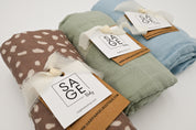 Muslin Swaddle - Baby Blue