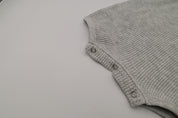 Baby Waffle Romper - Creamy Cloud