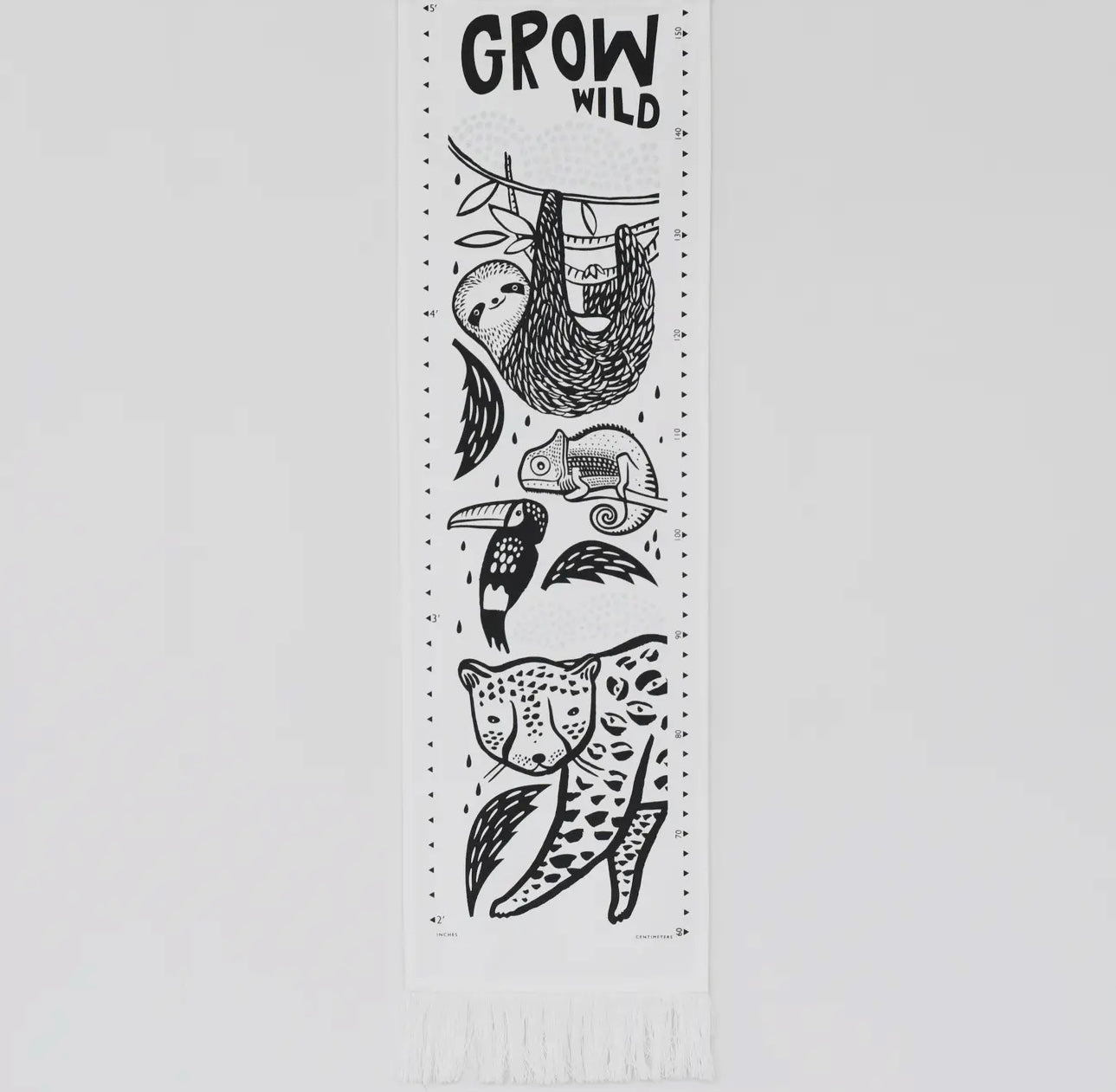 Canvas Growth Chart - Rainforest