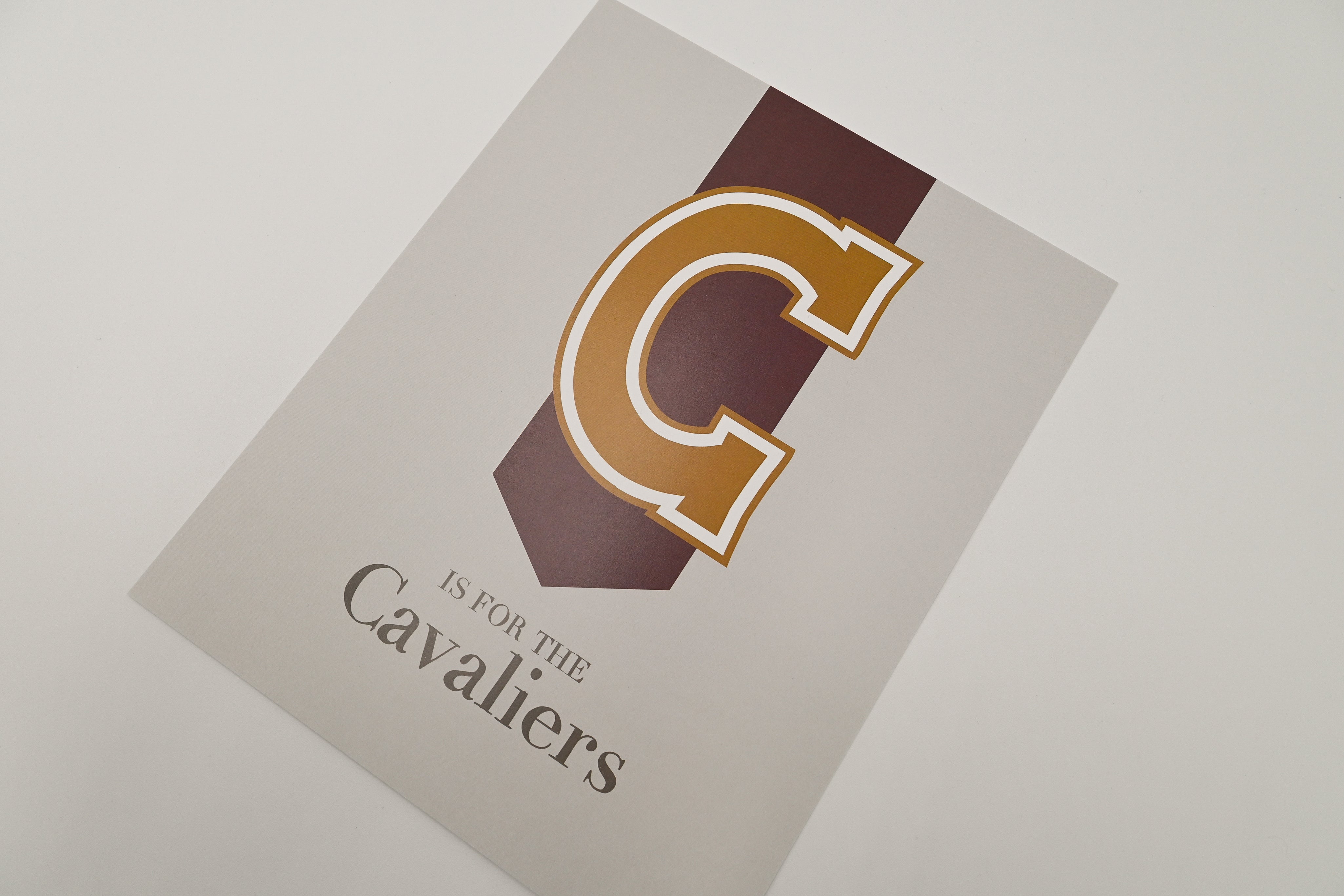 "C is for Cavaliers" Print