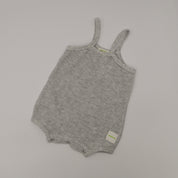 Baby Waffle Romper - Creamy Cloud