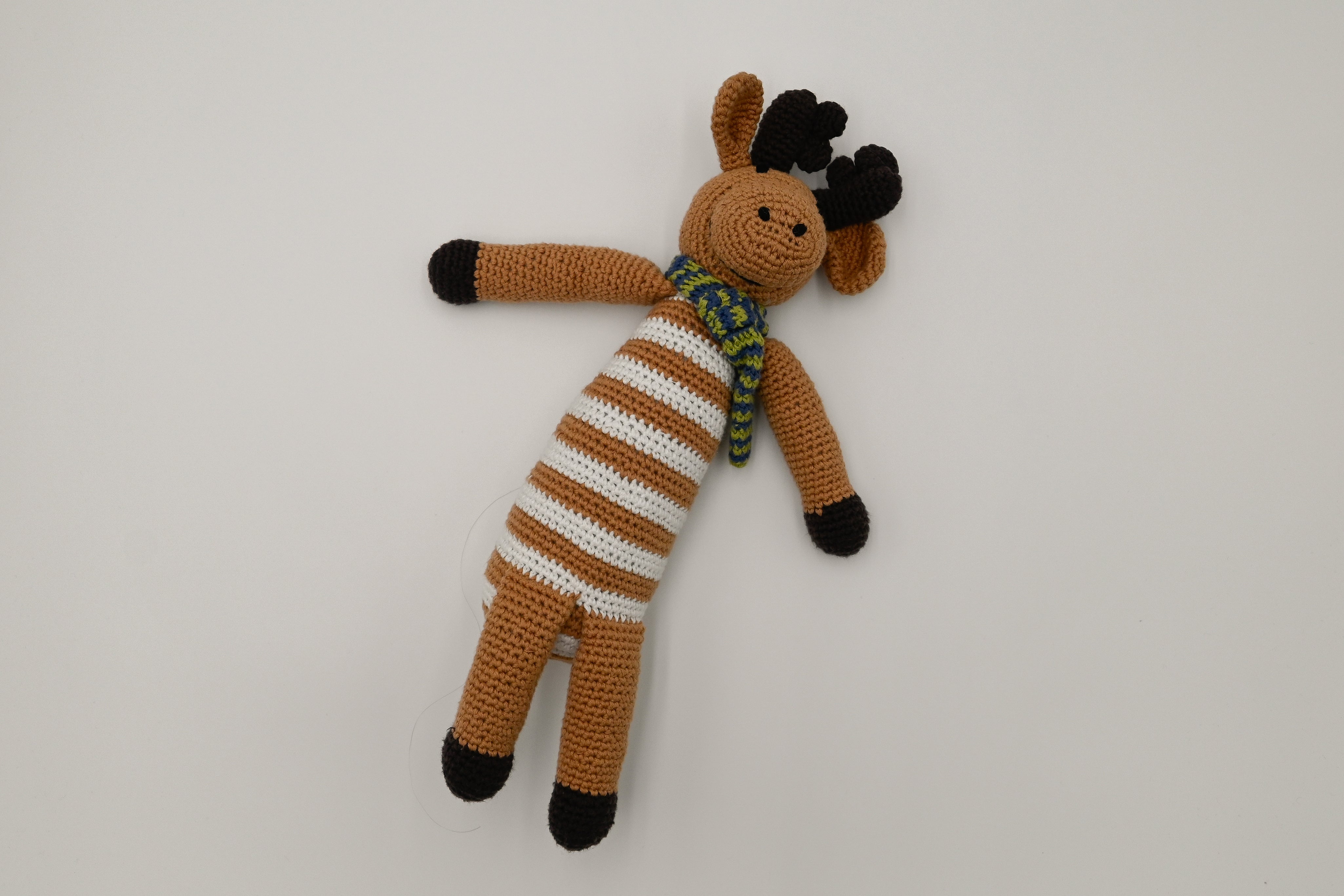 Plush Crochet Moose