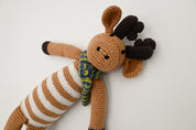 Plush Crochet Moose