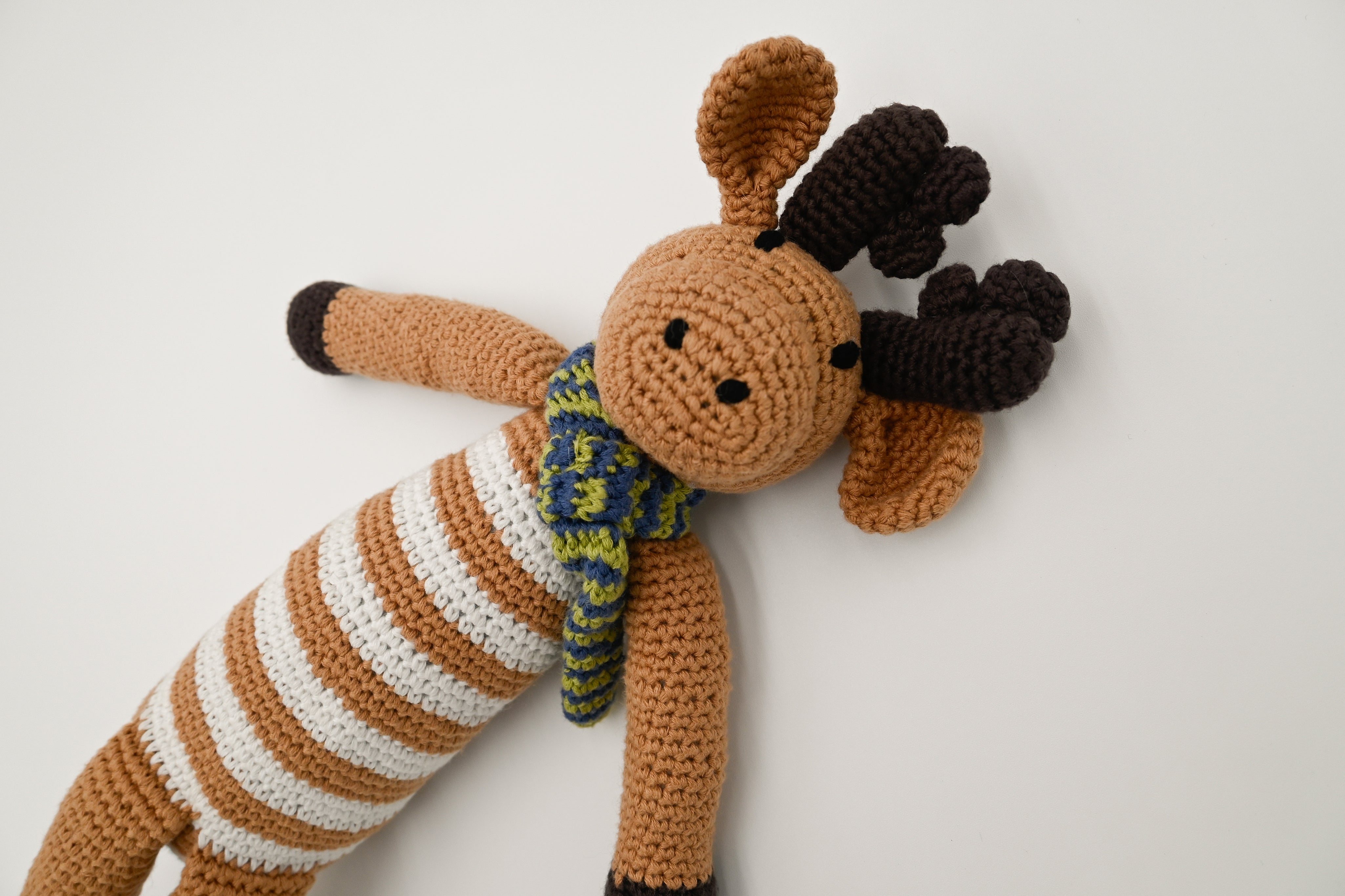 Plush Crochet Moose