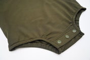 Bamboo Bubble Romper - Hunter Green