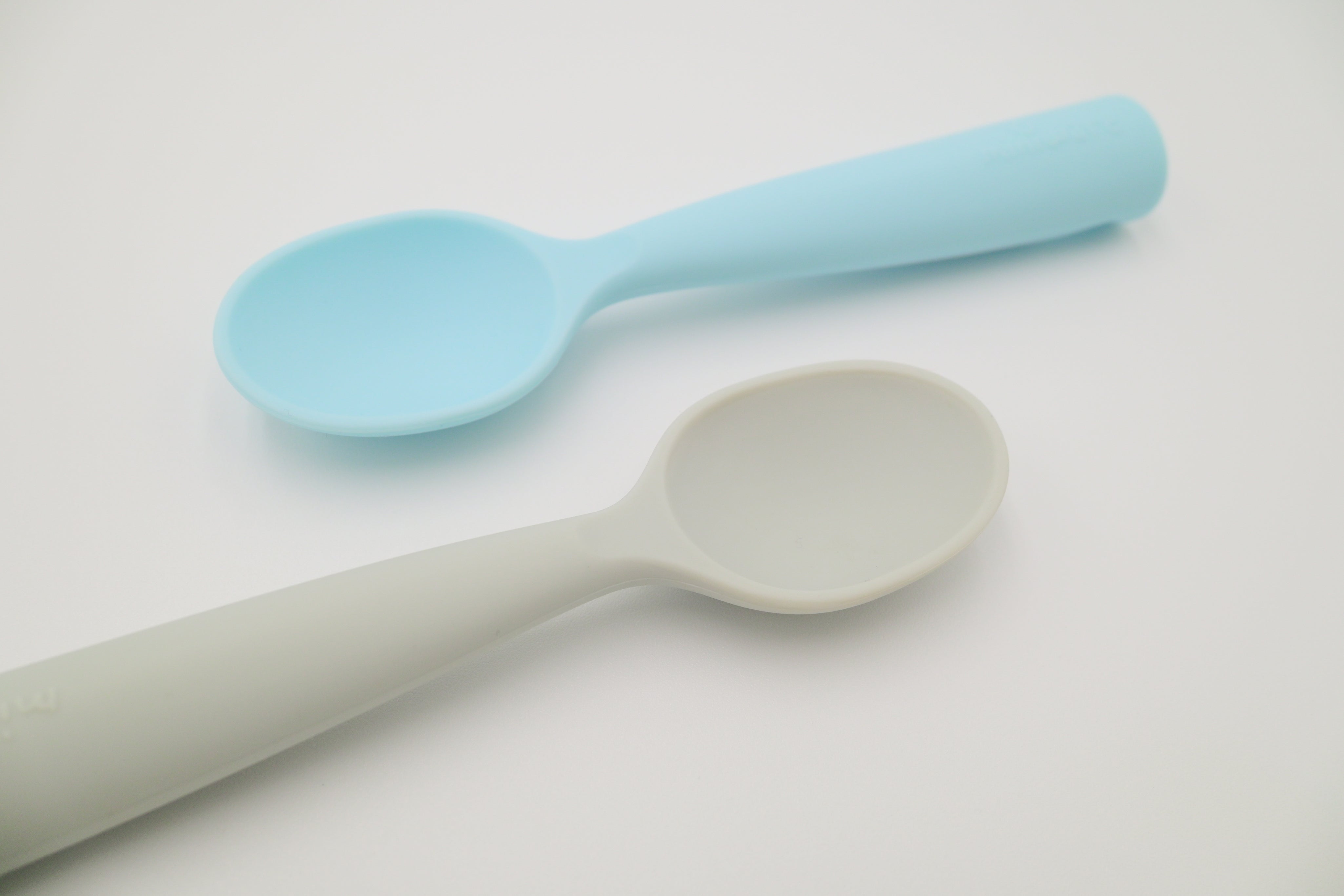 Training Spoon Set - Aqua + Grey