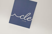 "CLE is Home" Print