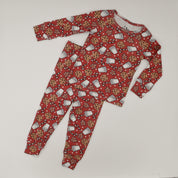 Organic Holiday Pajamas - Holiday Milk + Cookies