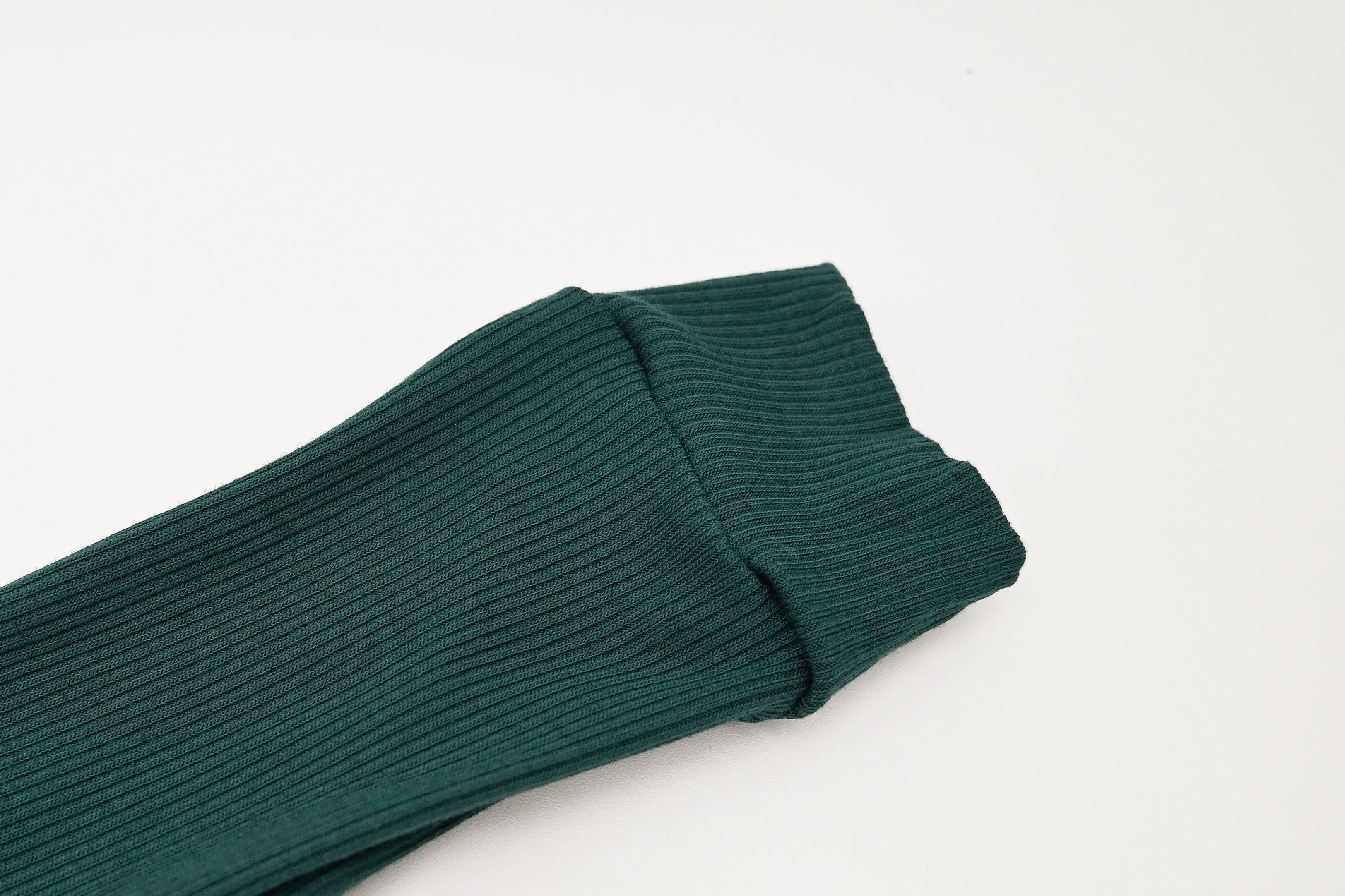Two-Piece Forest Green Pajama Set