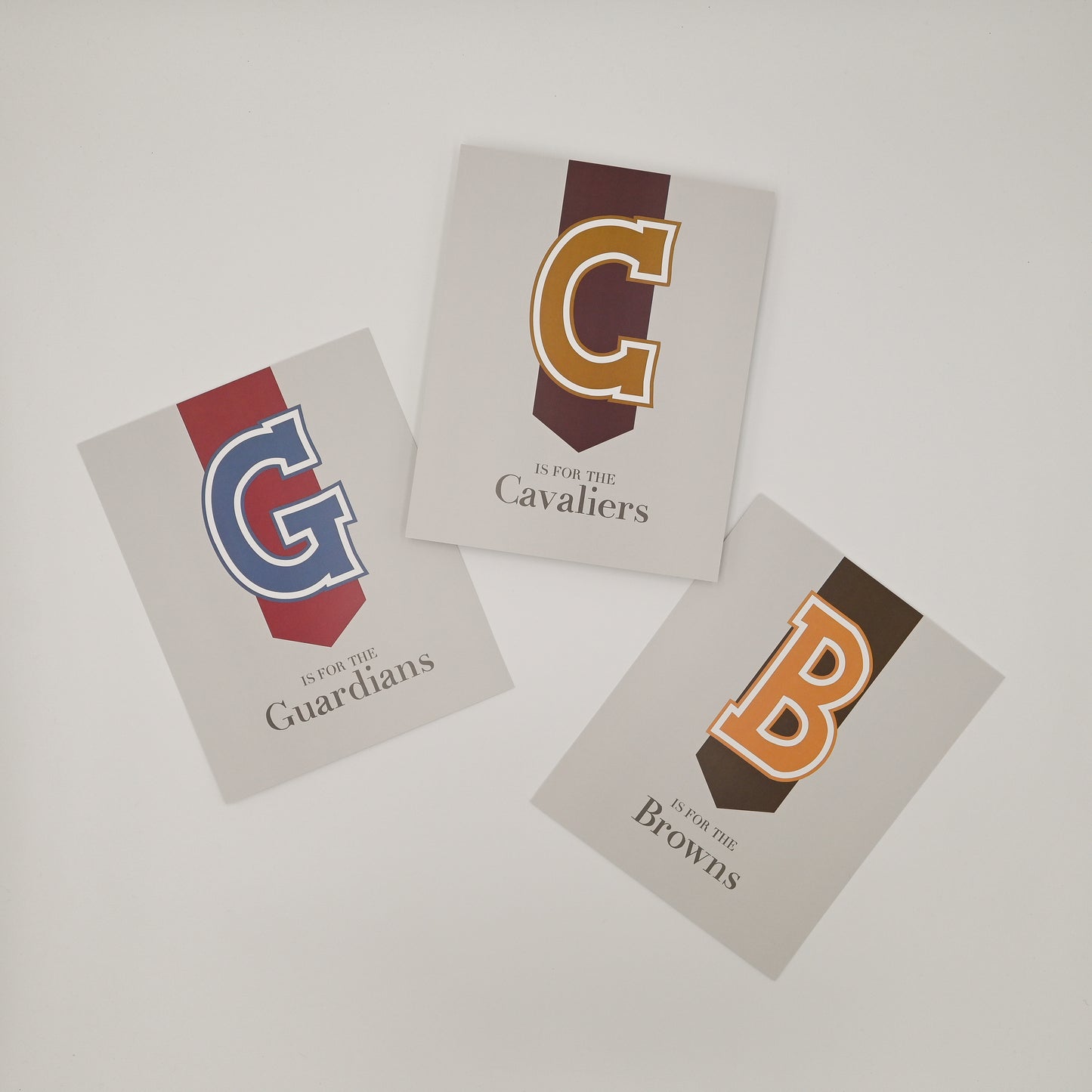 Cleveland Sports Print Trio