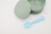 Training Spoon Set - Aqua + Grey