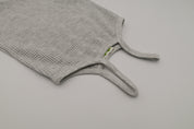Baby Waffle Romper - Creamy Cloud