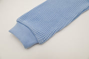 Toddler Long Sleeve Waffle Set - Sky Blue