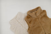 Fur Vest - Cream