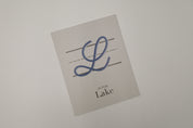 "L is for Lake" Print